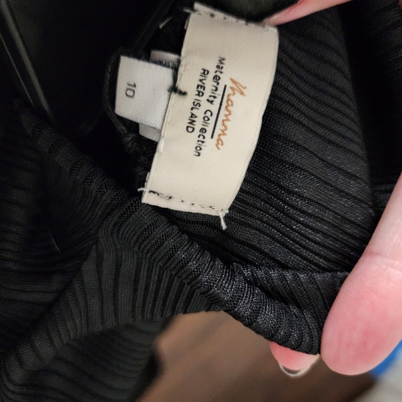 Asos Mock Neck long sleeve maternity dress - Picture 5 of 5